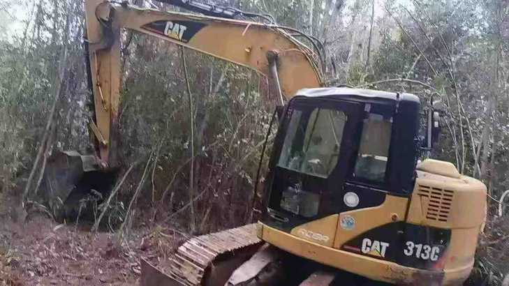 Buy Caterpillar M313C Used Excavator / 1