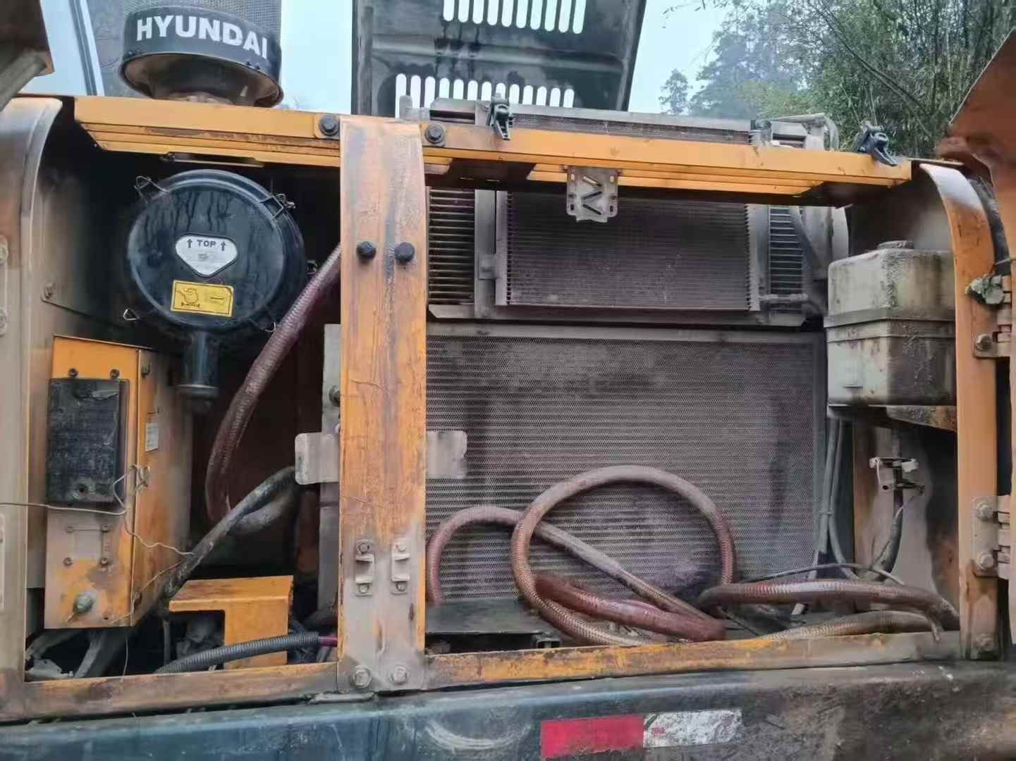 Buy Hyundai R215-7 Used Excavator / 4