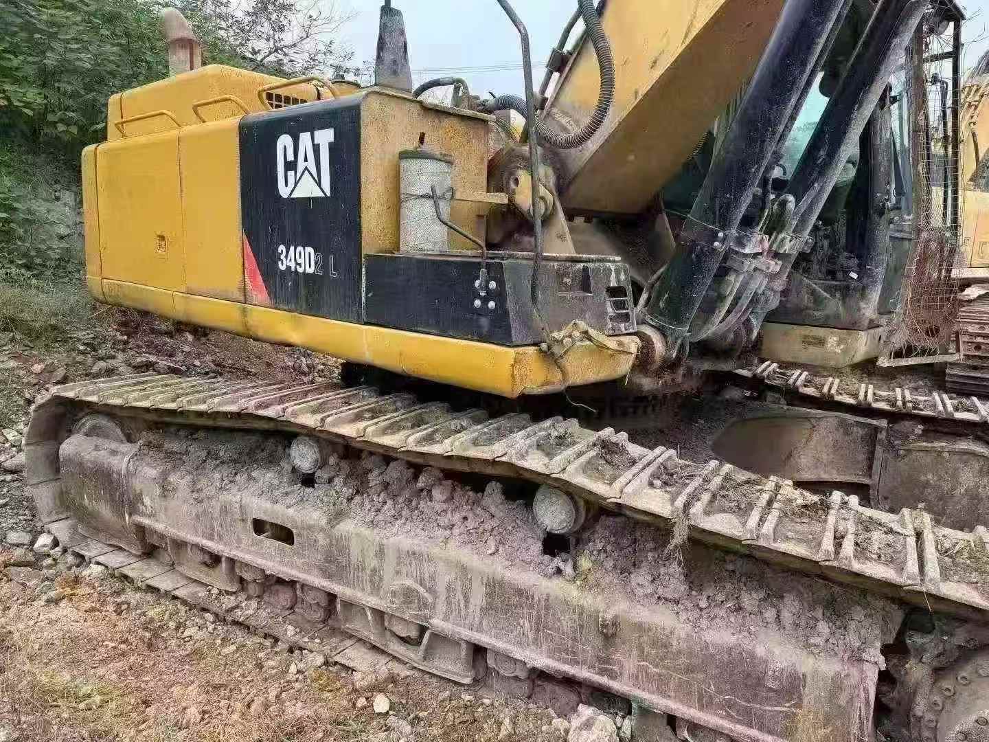 Buy Caterpillar 349E Used Excavator / 3