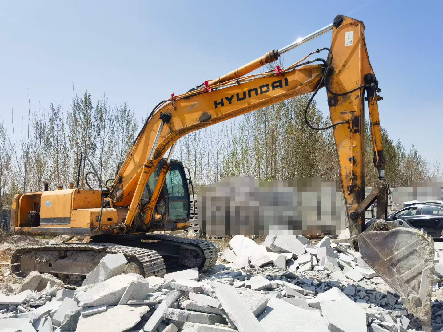 Buy Hyundai R215-7C Used Excavator / 2