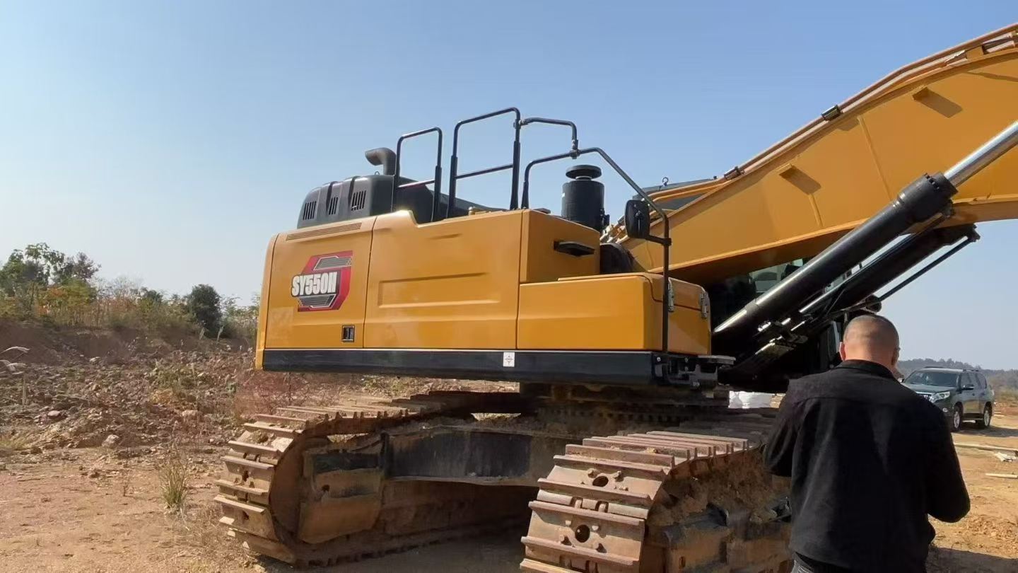 Buy Sany SY550H Used Excavator / 4