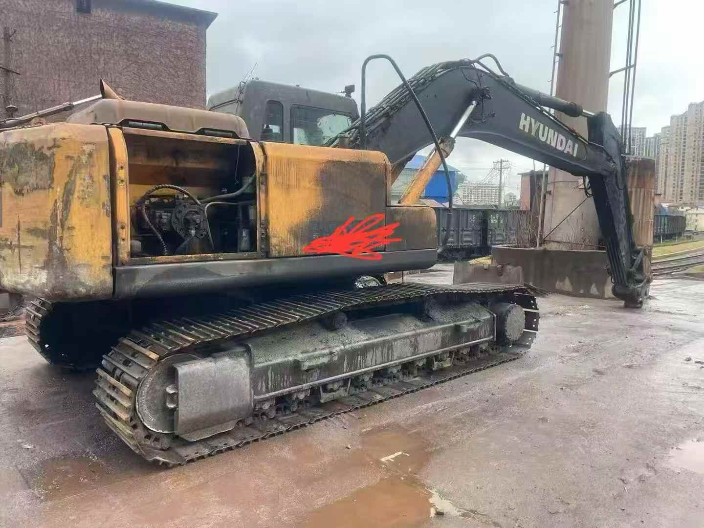 Buy Hyundai R225-7 Used Excavator / 3