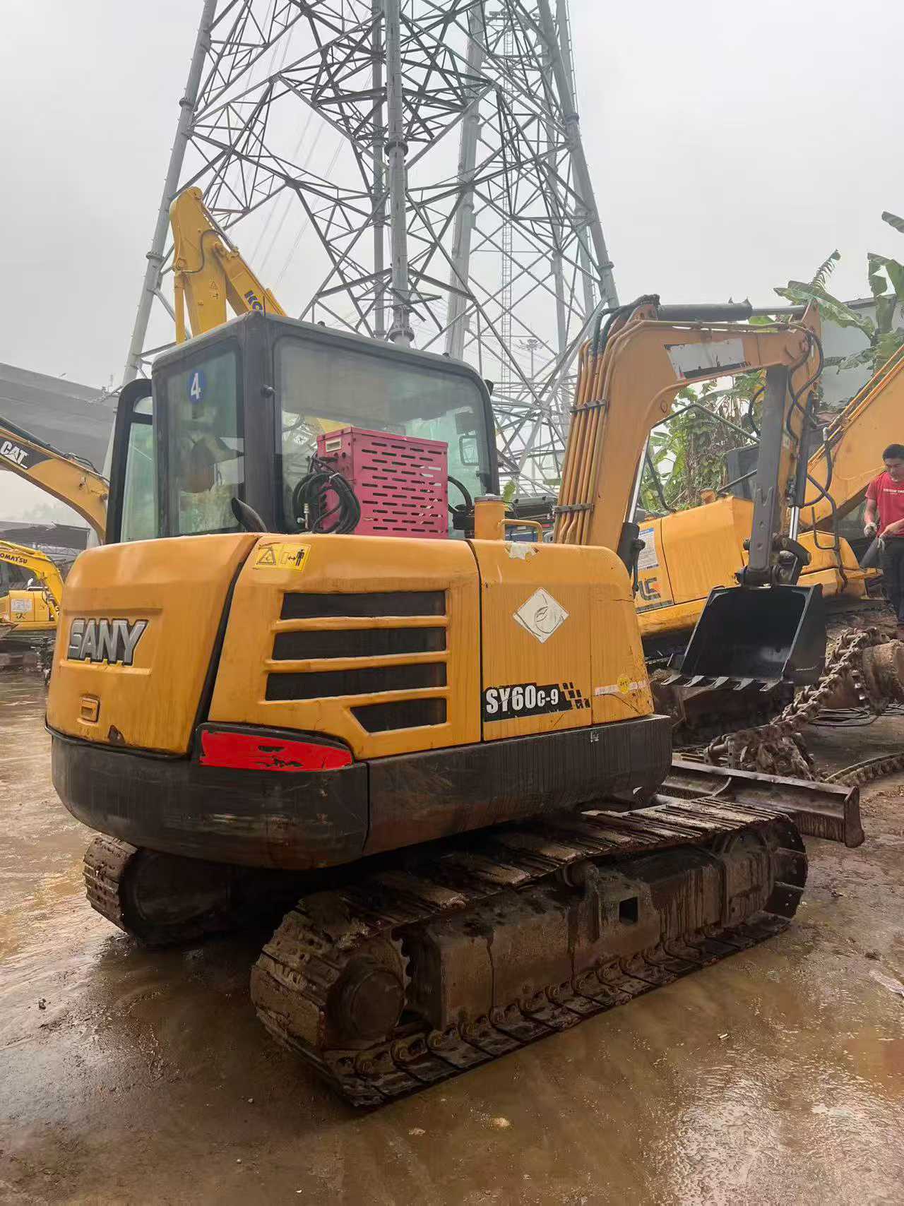 Buy Sany SY55 Used Excavator / 3