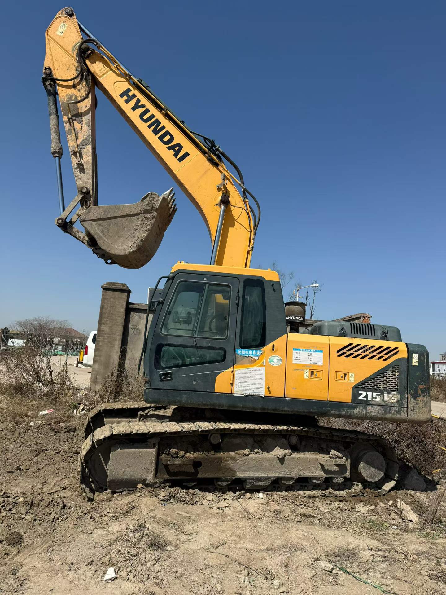 Buy Hyundai R215-7 Used Excavator / 6