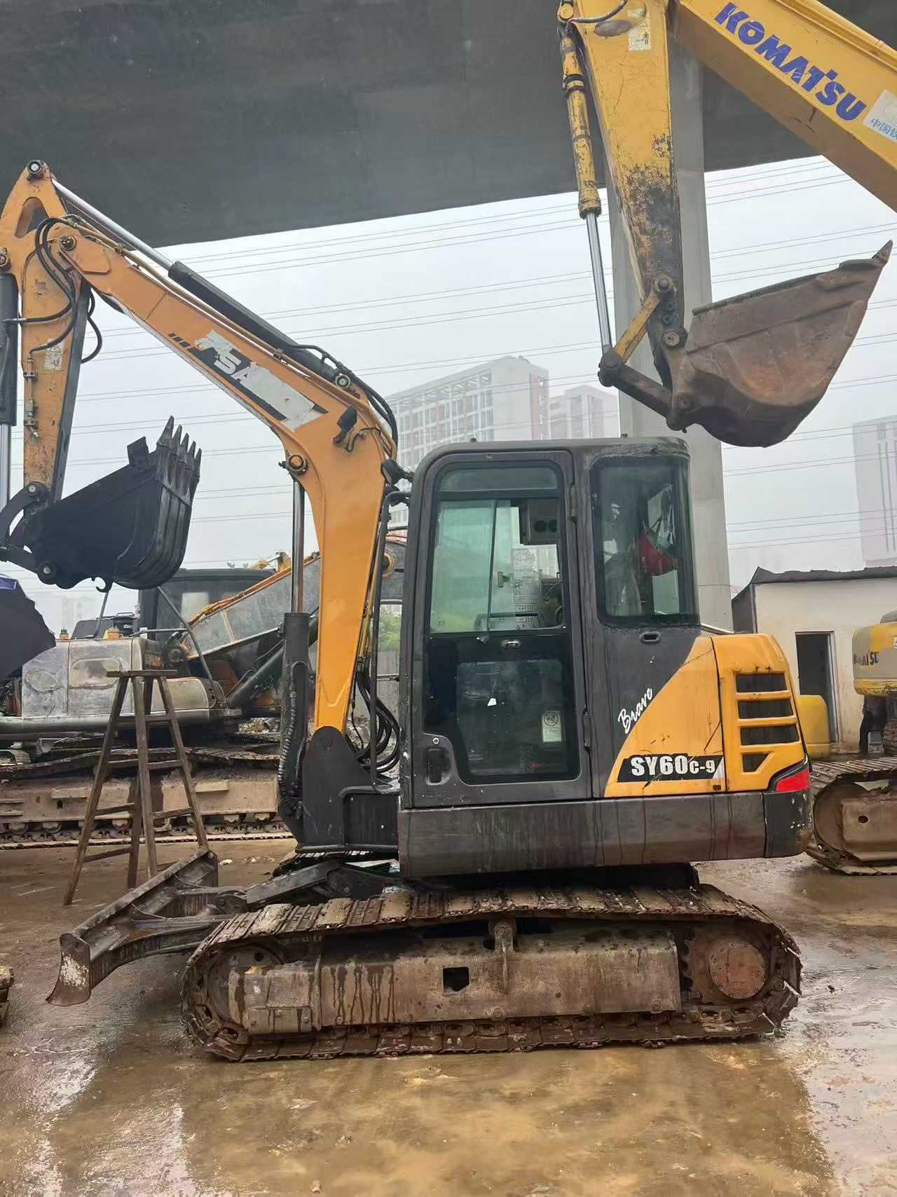 Buy Sany SY55 Used Excavator / 4
