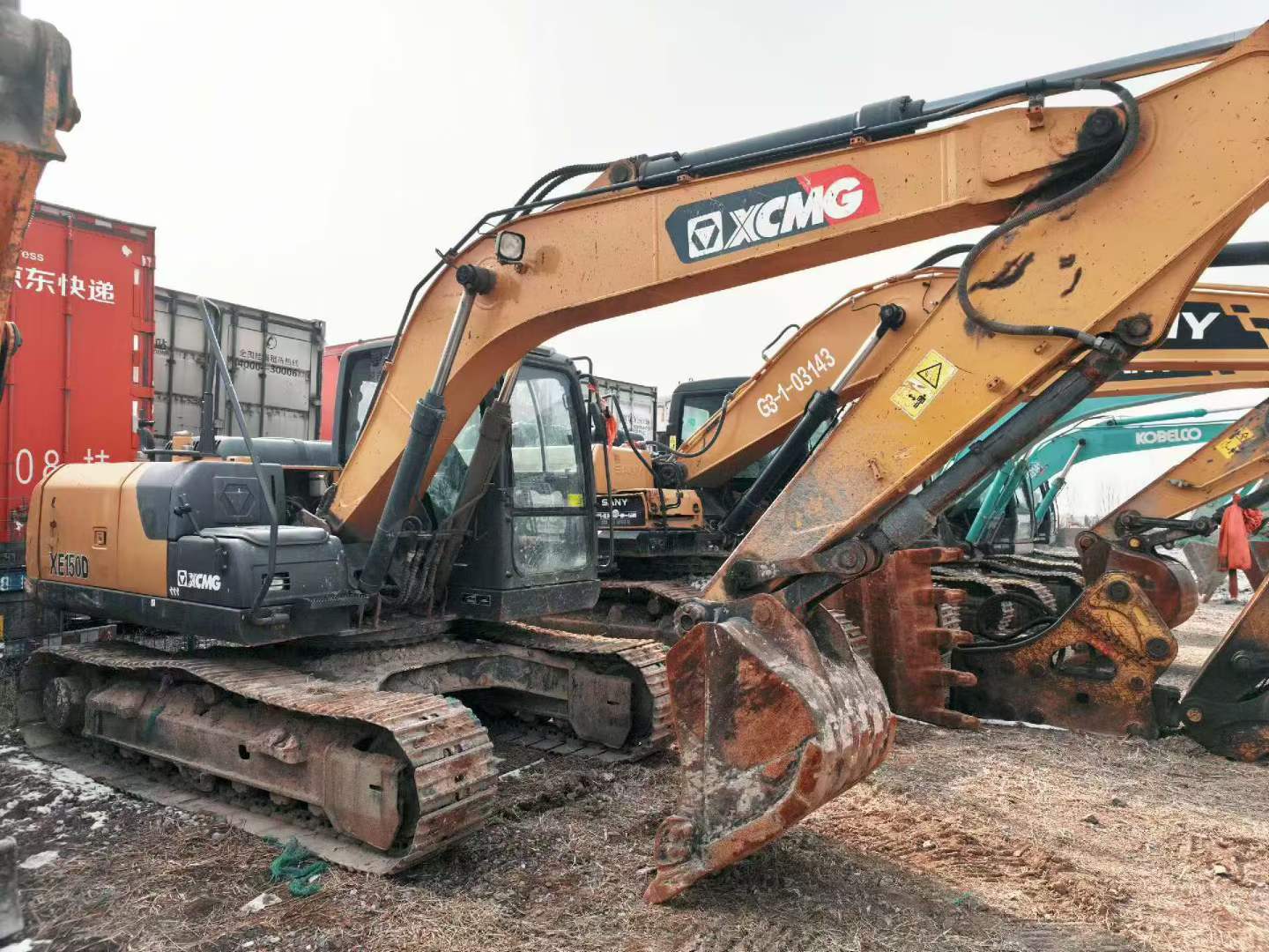 Buy XCMG XE135B Used Excavator / 3