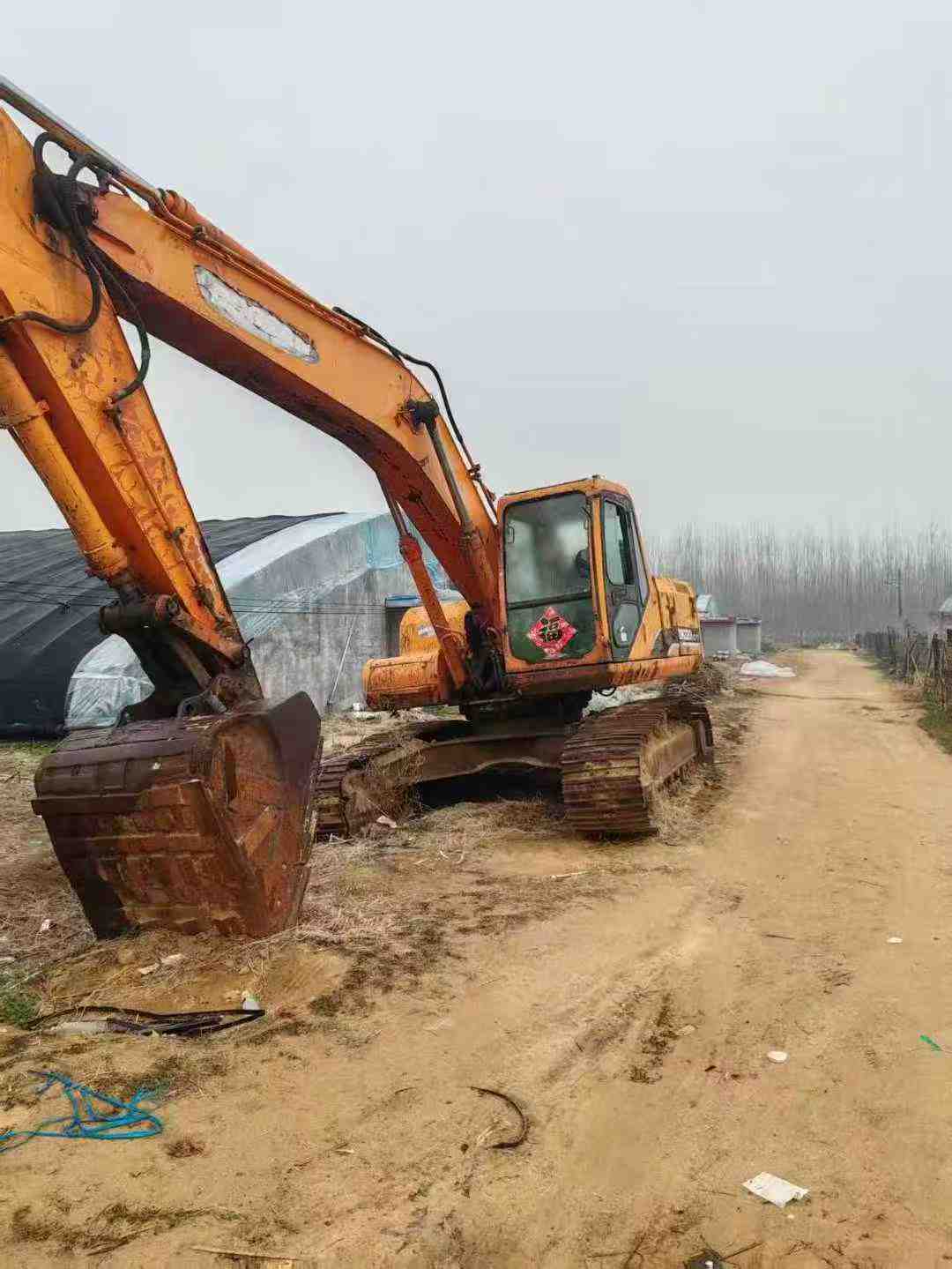 Buy Doosan DH220-7 Used Excavator / 9