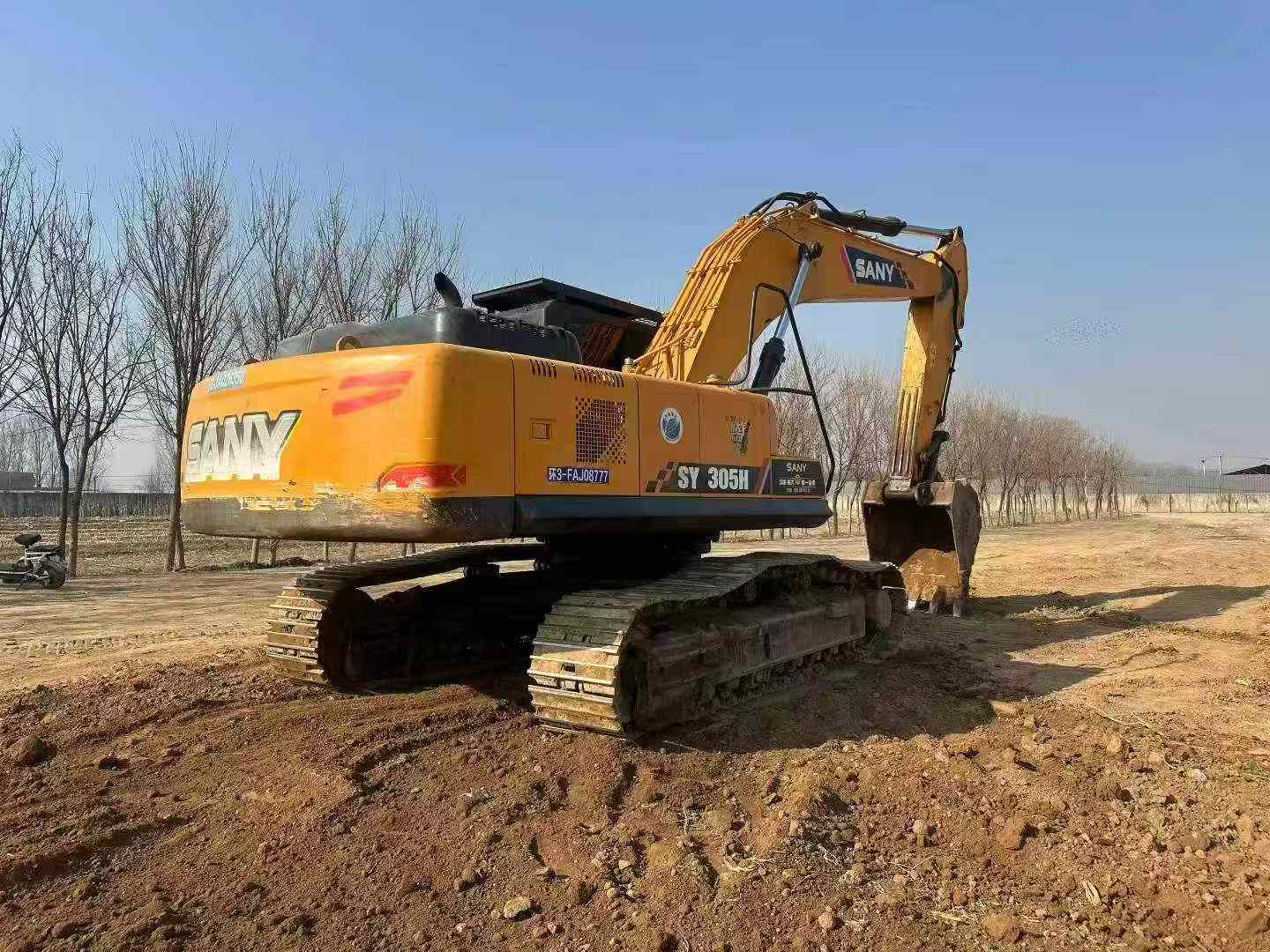 Buy Sany SY285C Used Excavator / 4