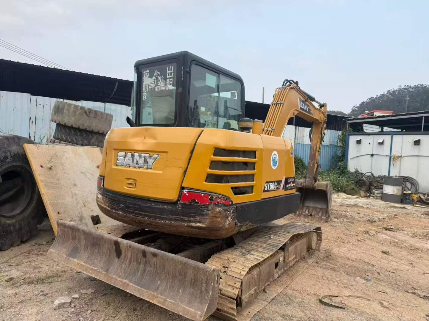 Buy Sany SY60 Used Excavator / 3
