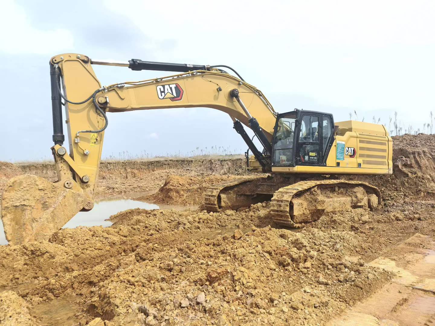 Buy Caterpillar CAT355  Used Excavator / 3