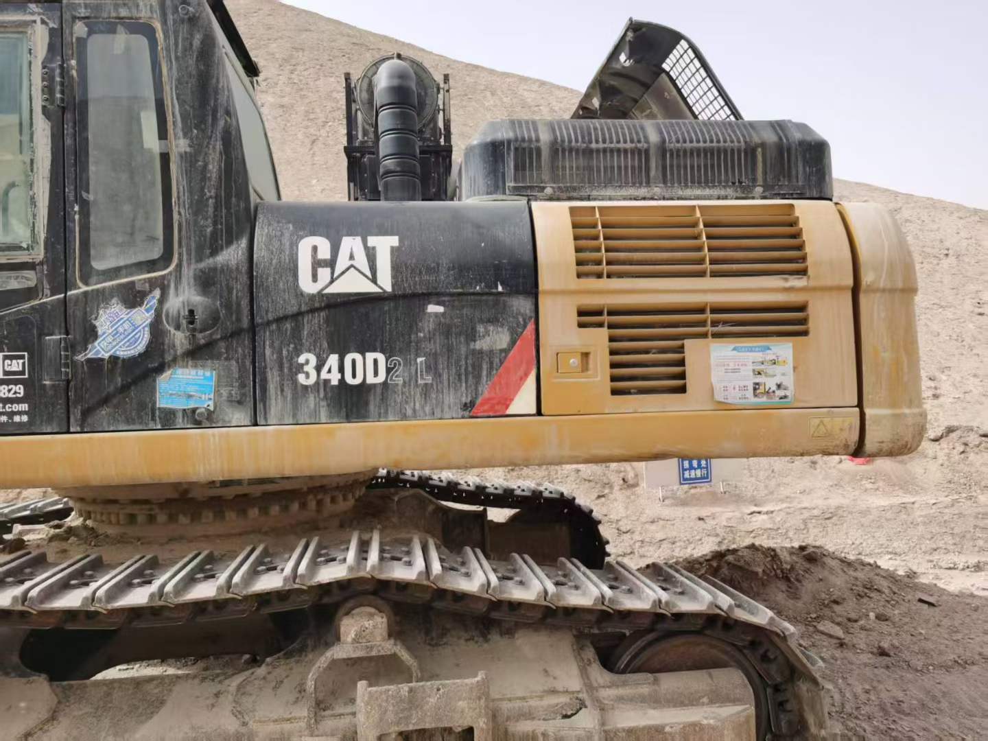 Buy Caterpillar 340D2L Used Excavator / 4