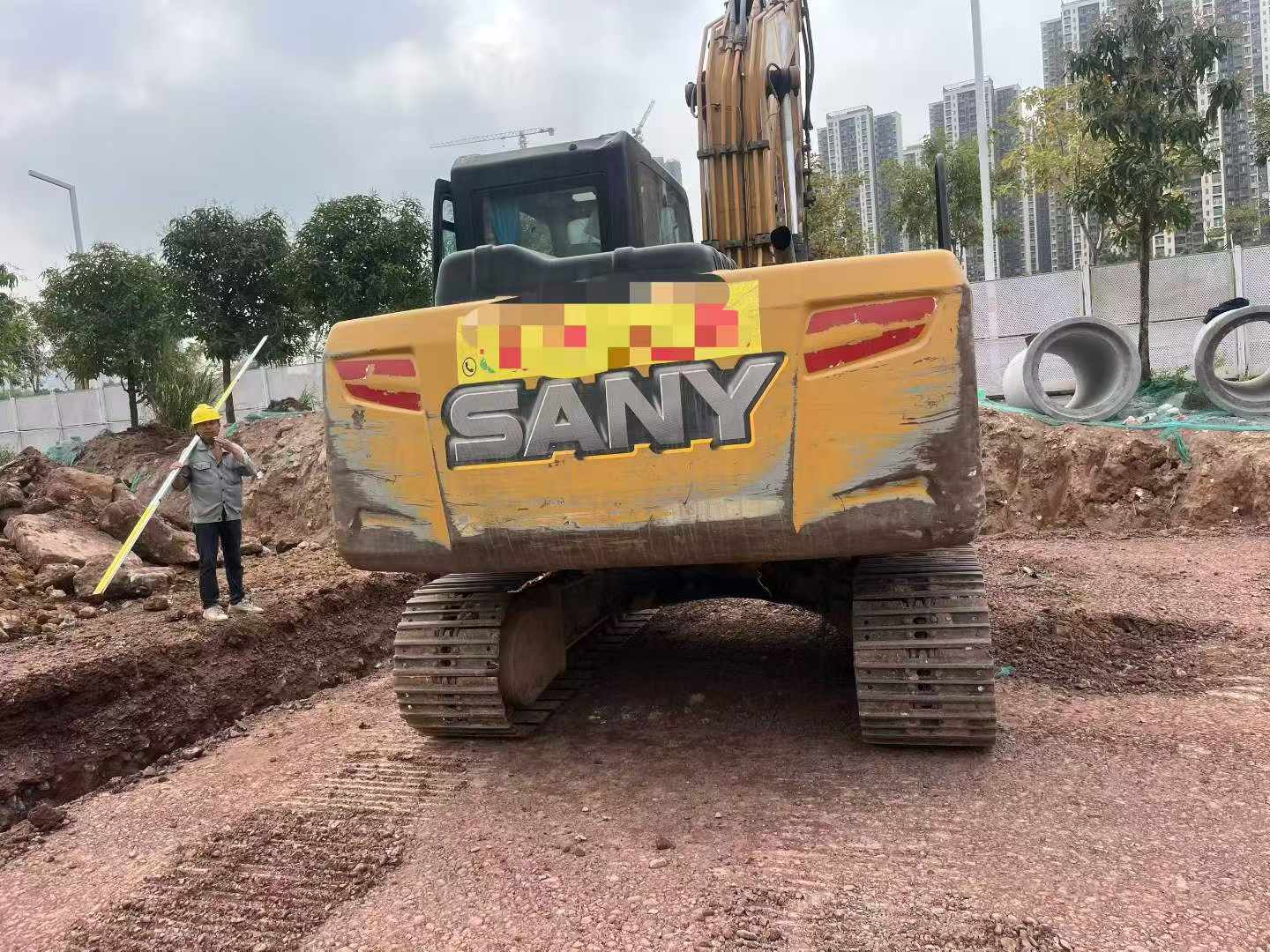 Buy Sany SY135 Used Excavator / 2