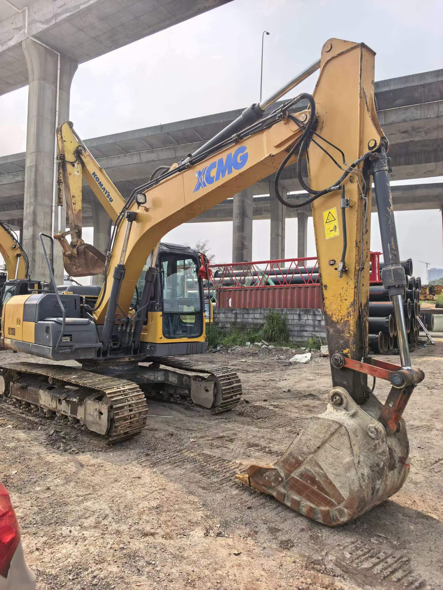 Buy XCMG XE135B Used Excavator / 4