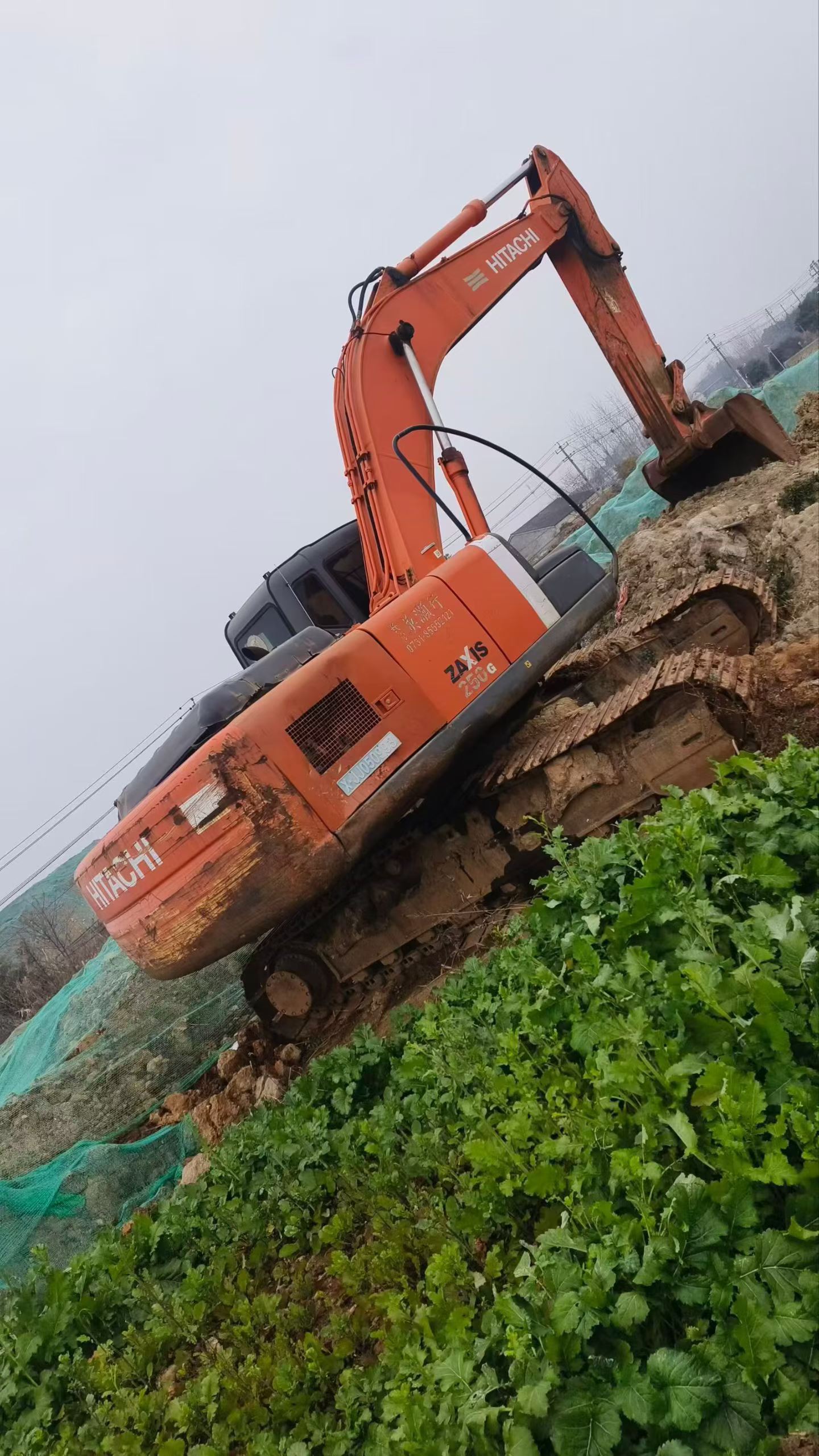 Buy Hitachi ZX240-3G Used Excavator / 7