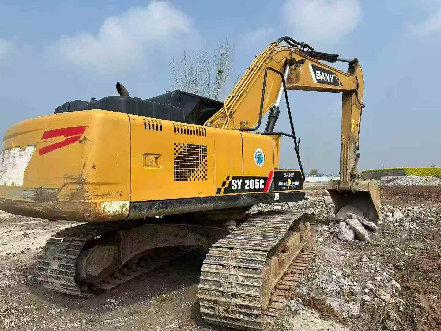 Buy Sany SY205C Used Excavator / 8