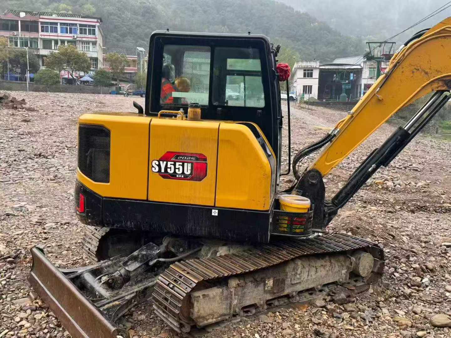 Buy Sany SY55 Used Excavator / 4