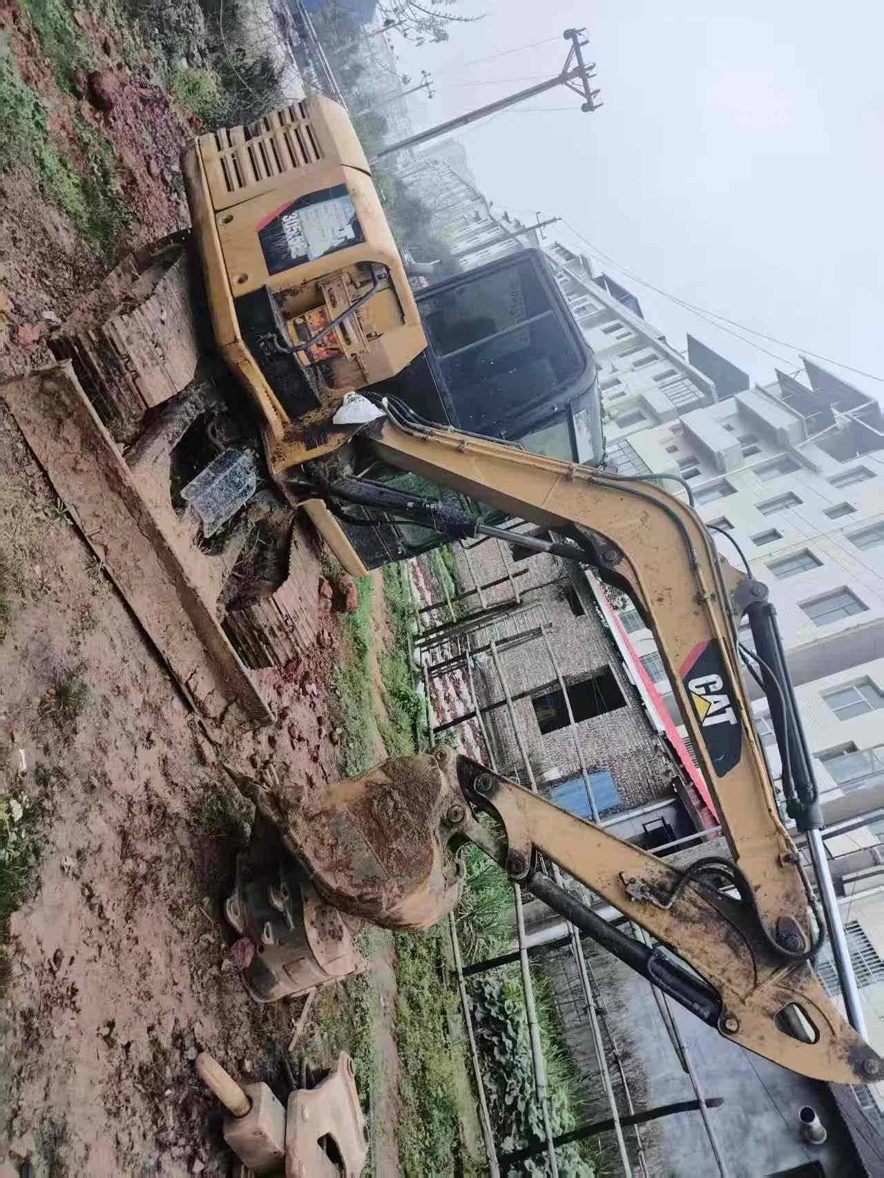 Buy Caterpillar 305.5 Used Excavator / 4