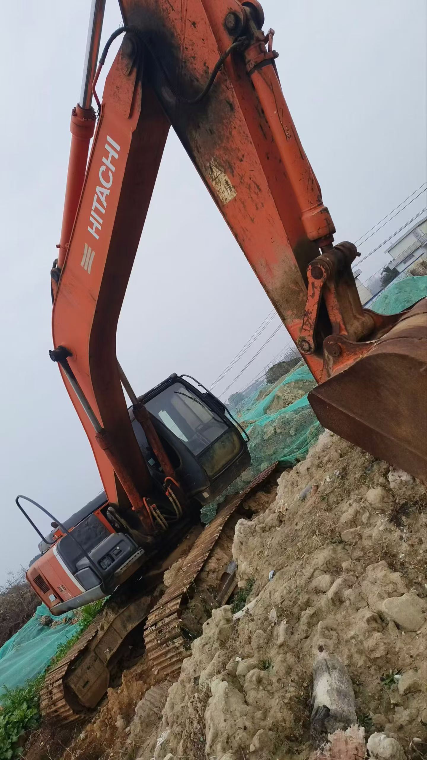 Buy Hitachi ZX240-3G Used Excavator / 6