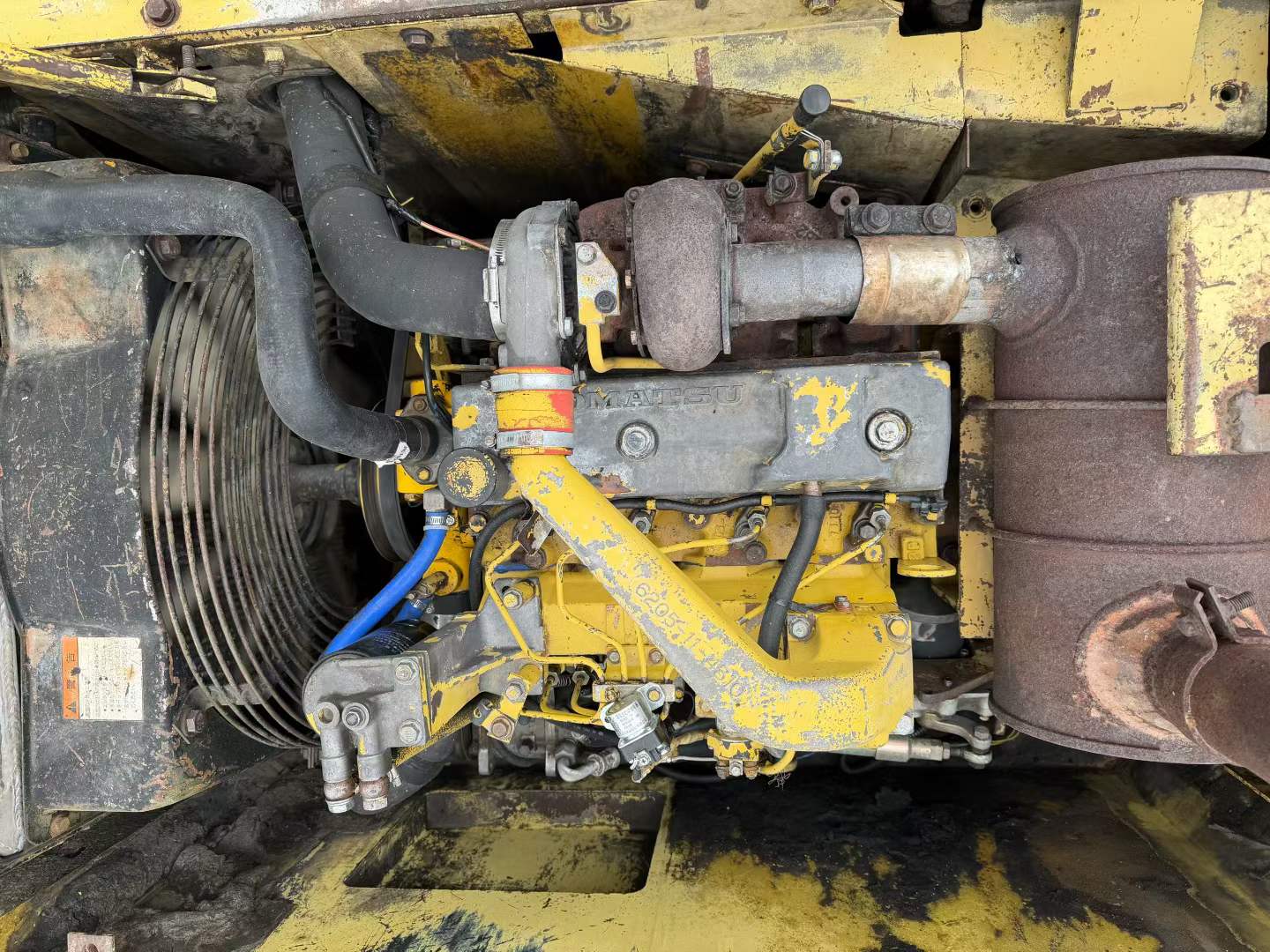 Buy Komatsu PC100-6 Used Excavator / 7