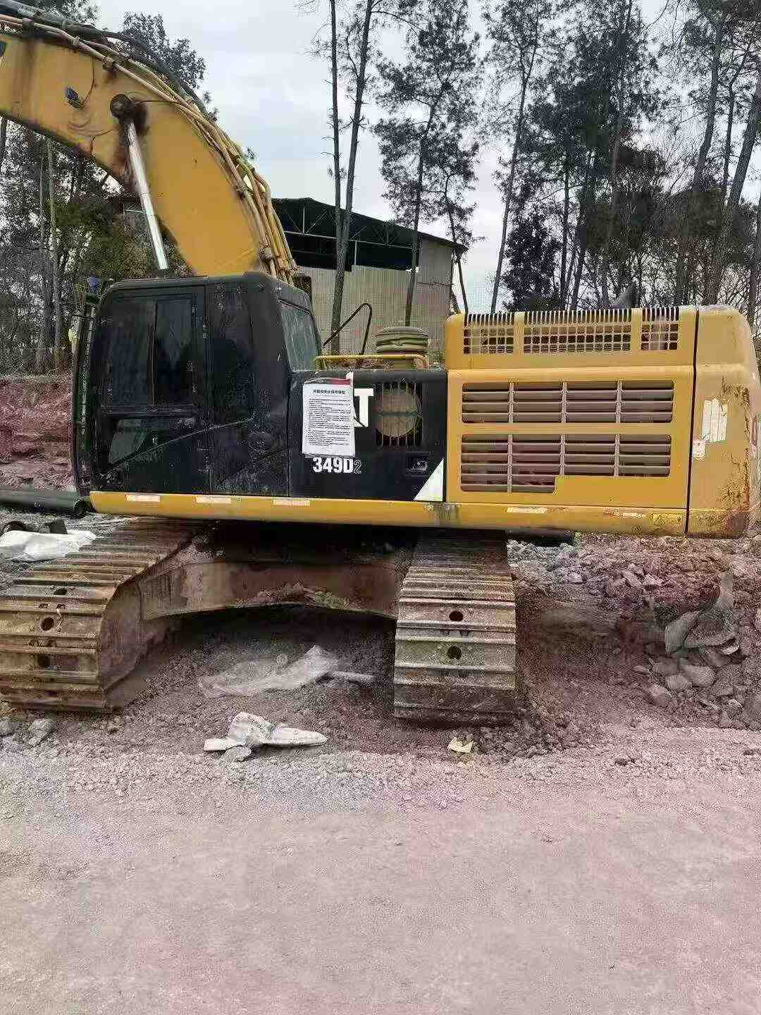 Buy Caterpillar 349E Used Excavator / 4