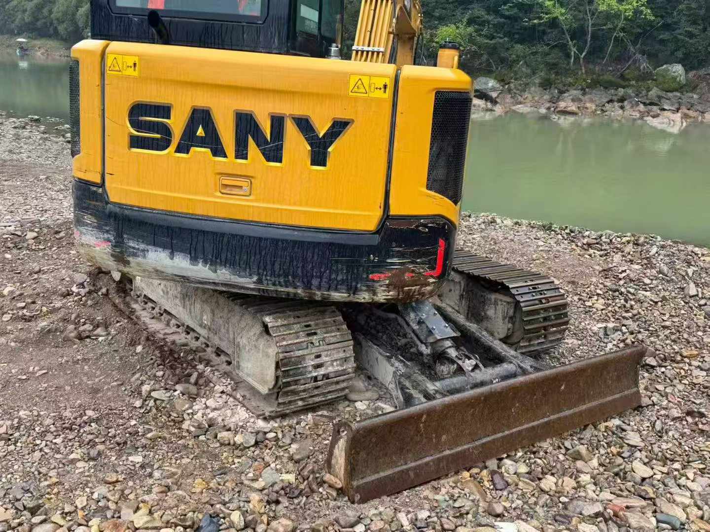 Buy Sany SY55 Used Excavator / 2