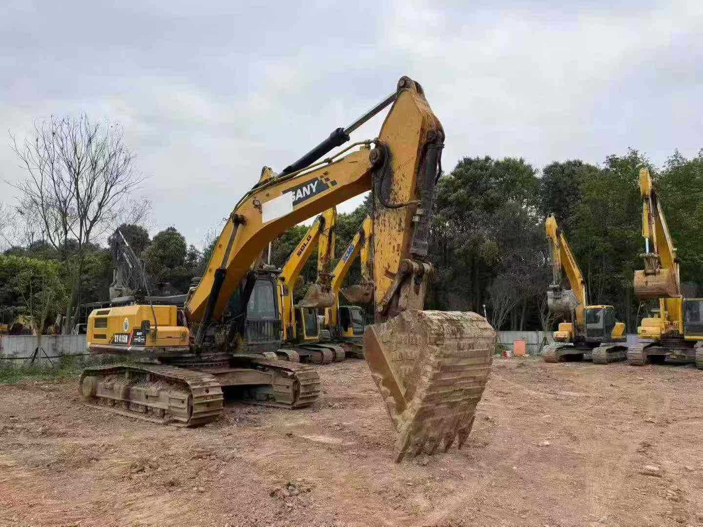 Buy Sany SY375H Used Excavator / 3