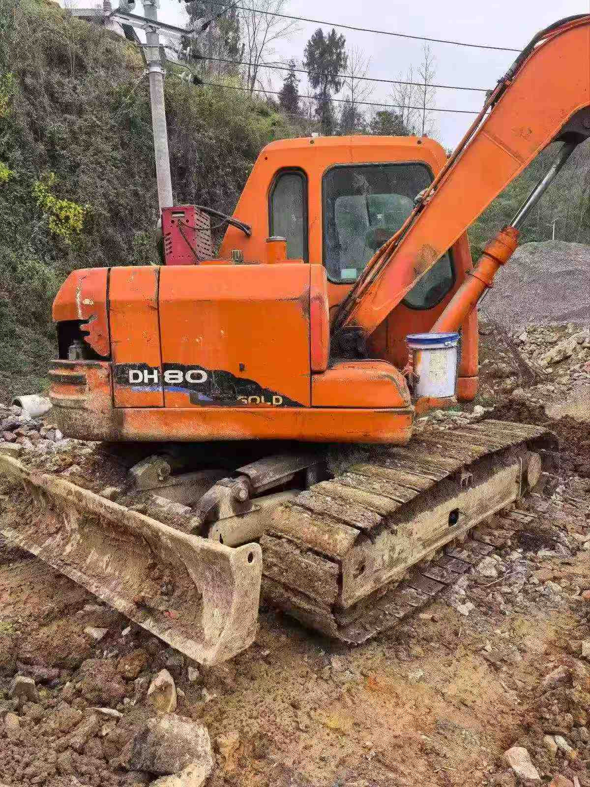 Buy Doosan DH80 Used Excavator / 4