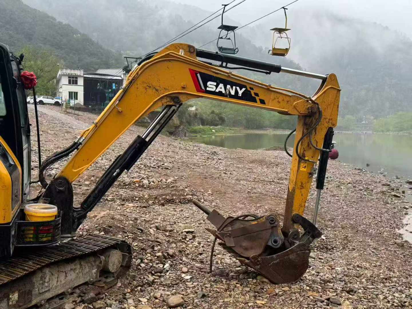 Buy Sany SY55 Used Excavator / 5