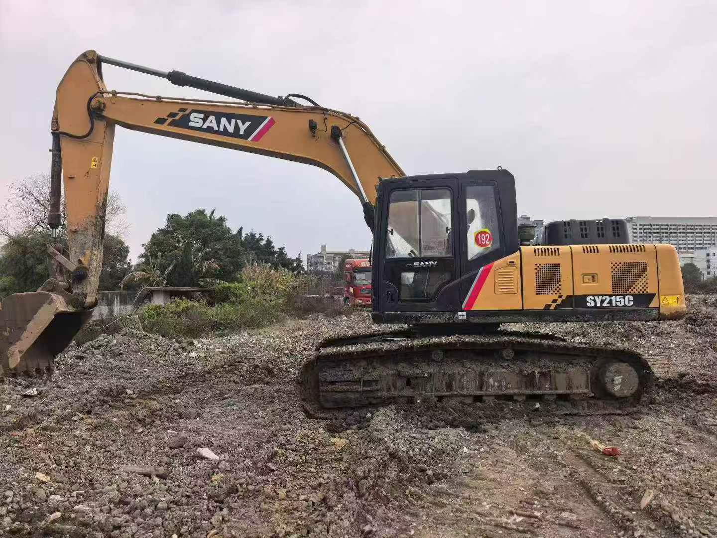 Buy Sany SY215C Used Excavator / 4