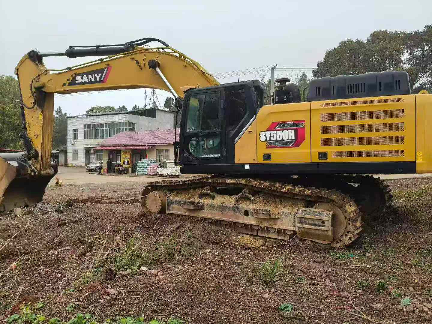 Buy Sany SY550H Used Excavator / 9