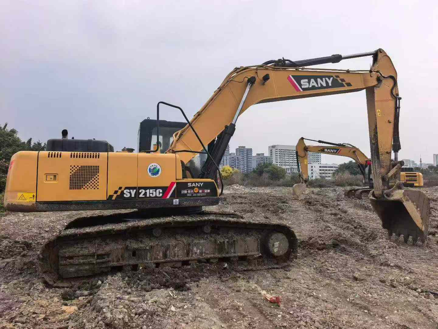 Buy Sany SY215C Used Excavator / 6