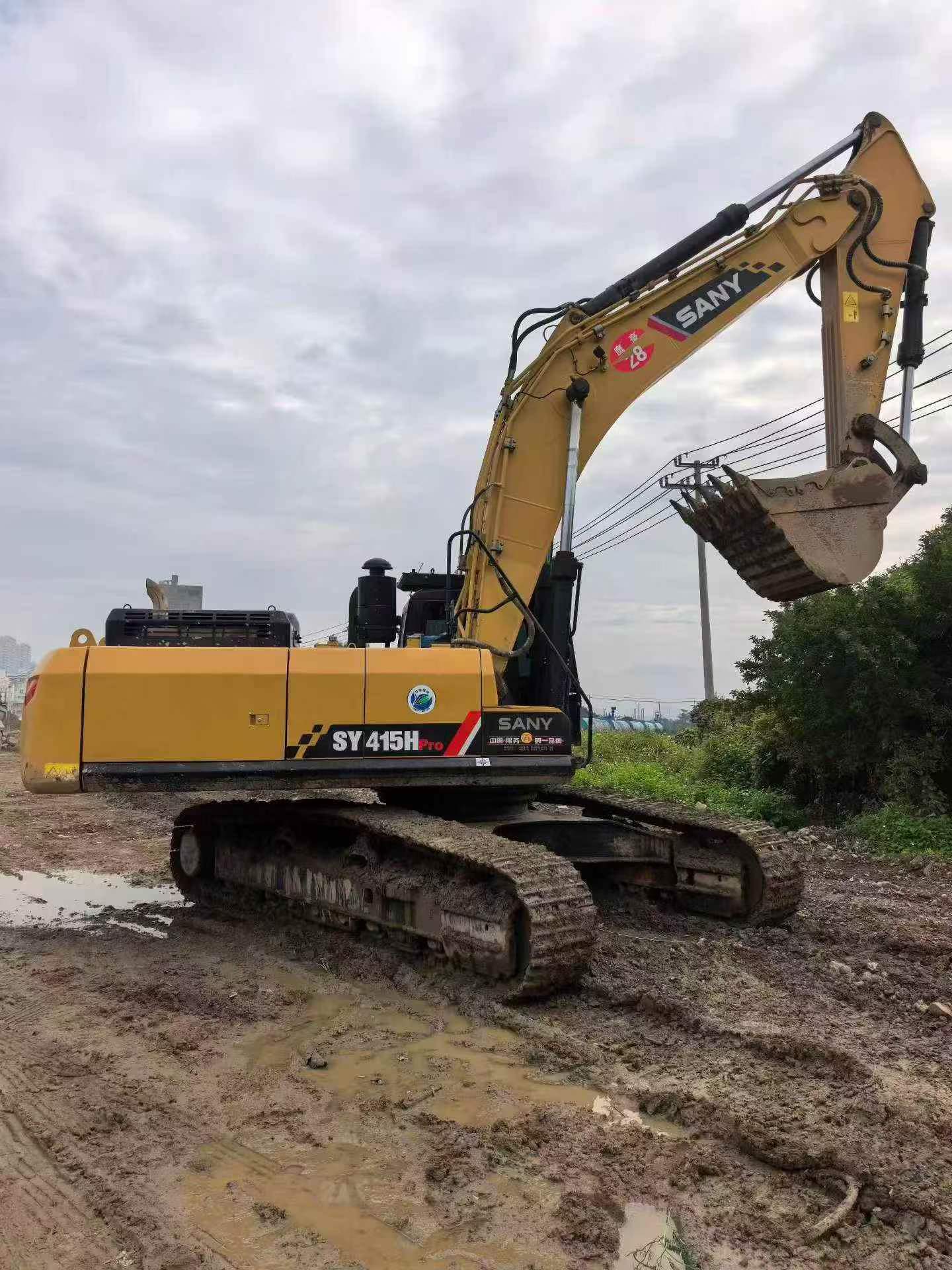 Buy Sany SY415H Used Excavator / 2