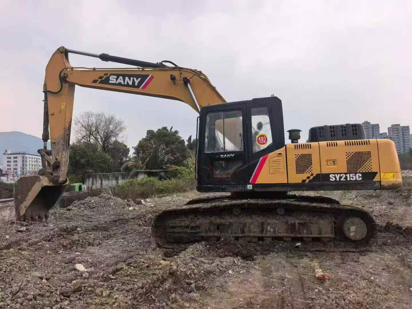 Buy Sany SY215C Used Excavator / 9