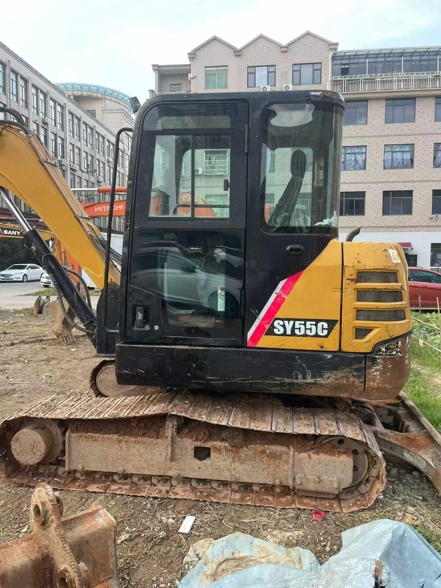 Buy Sany SY55C Used Excavator / 2