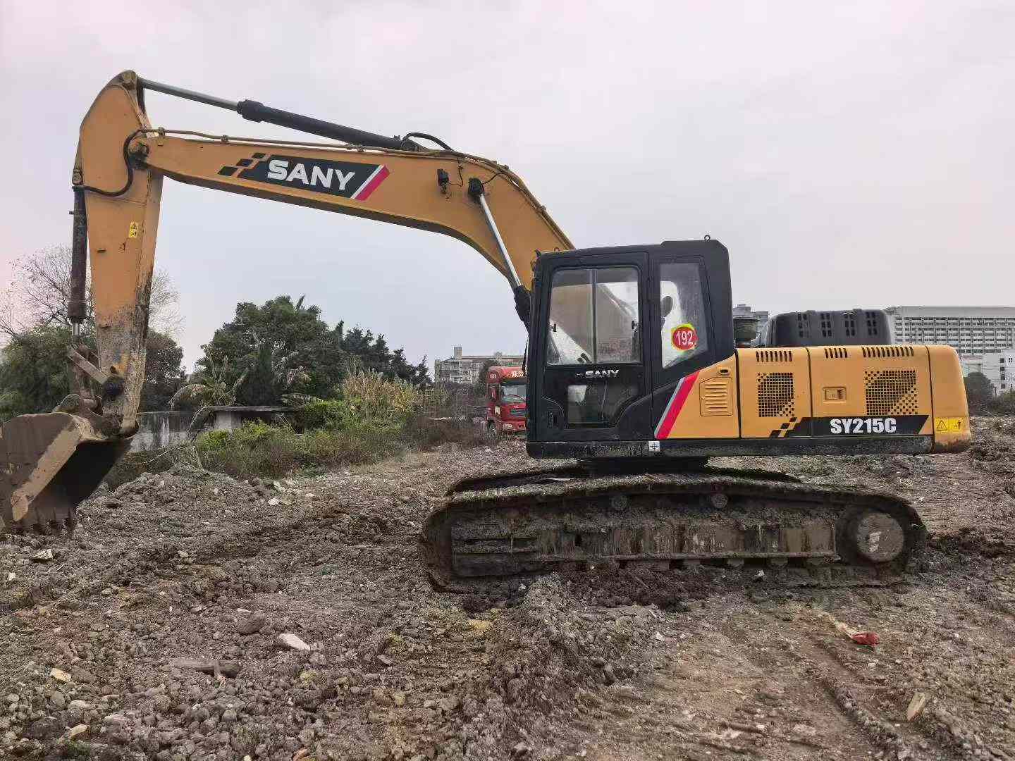 Buy Sany SY215C Used Excavator / 4