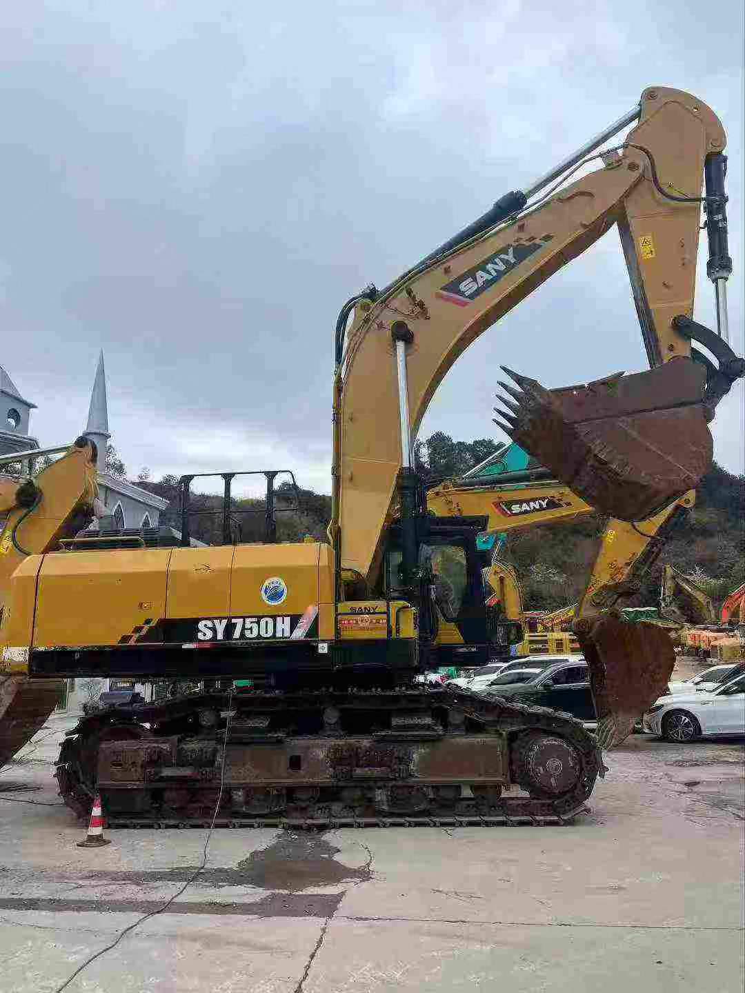 Buy Sany SY750H Used Excavator / 3