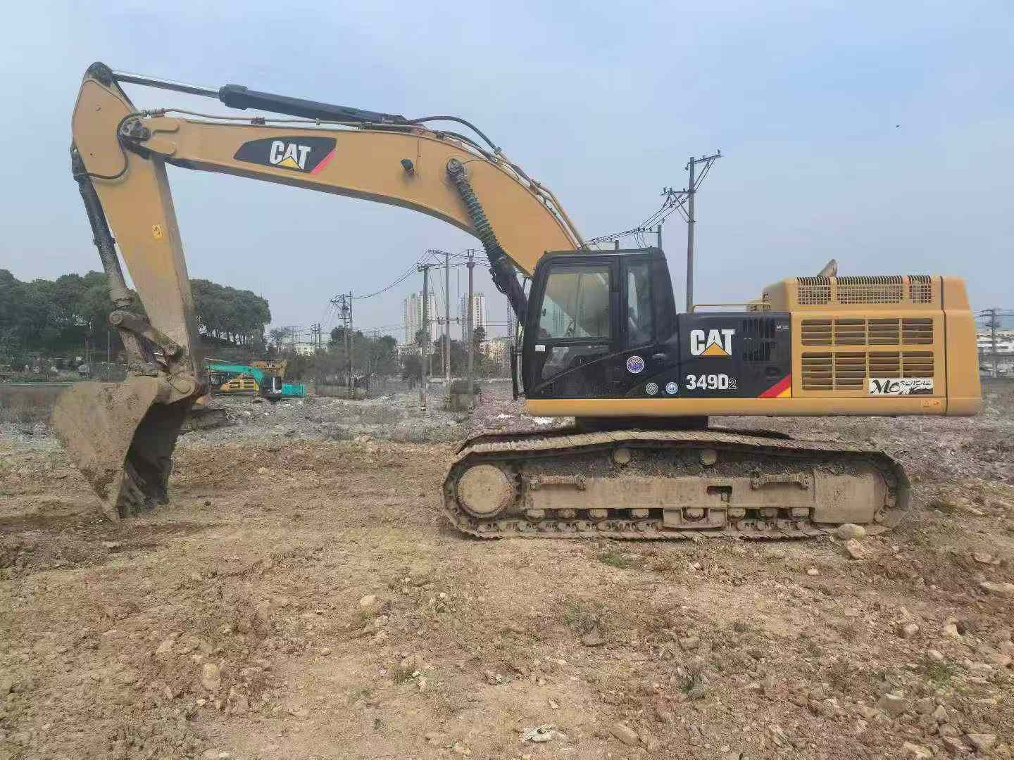 Buy Caterpillar 349E Used Excavator / 5