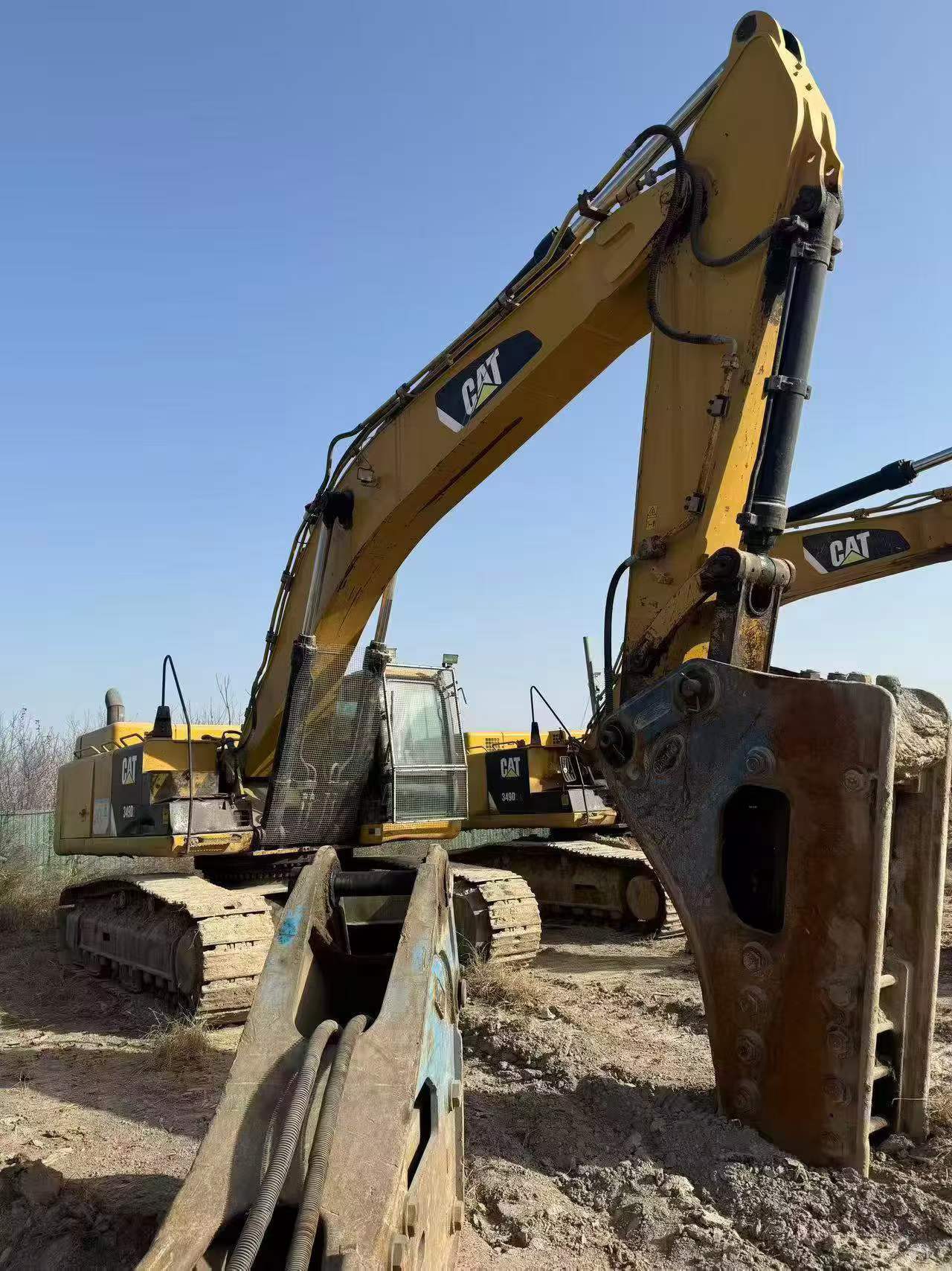 Buy Caterpillar 349E Used Excavator / 6