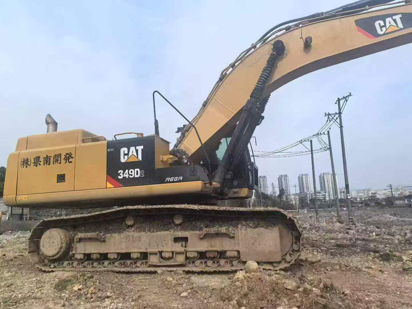 Buy Caterpillar 349E Used Excavator / 8