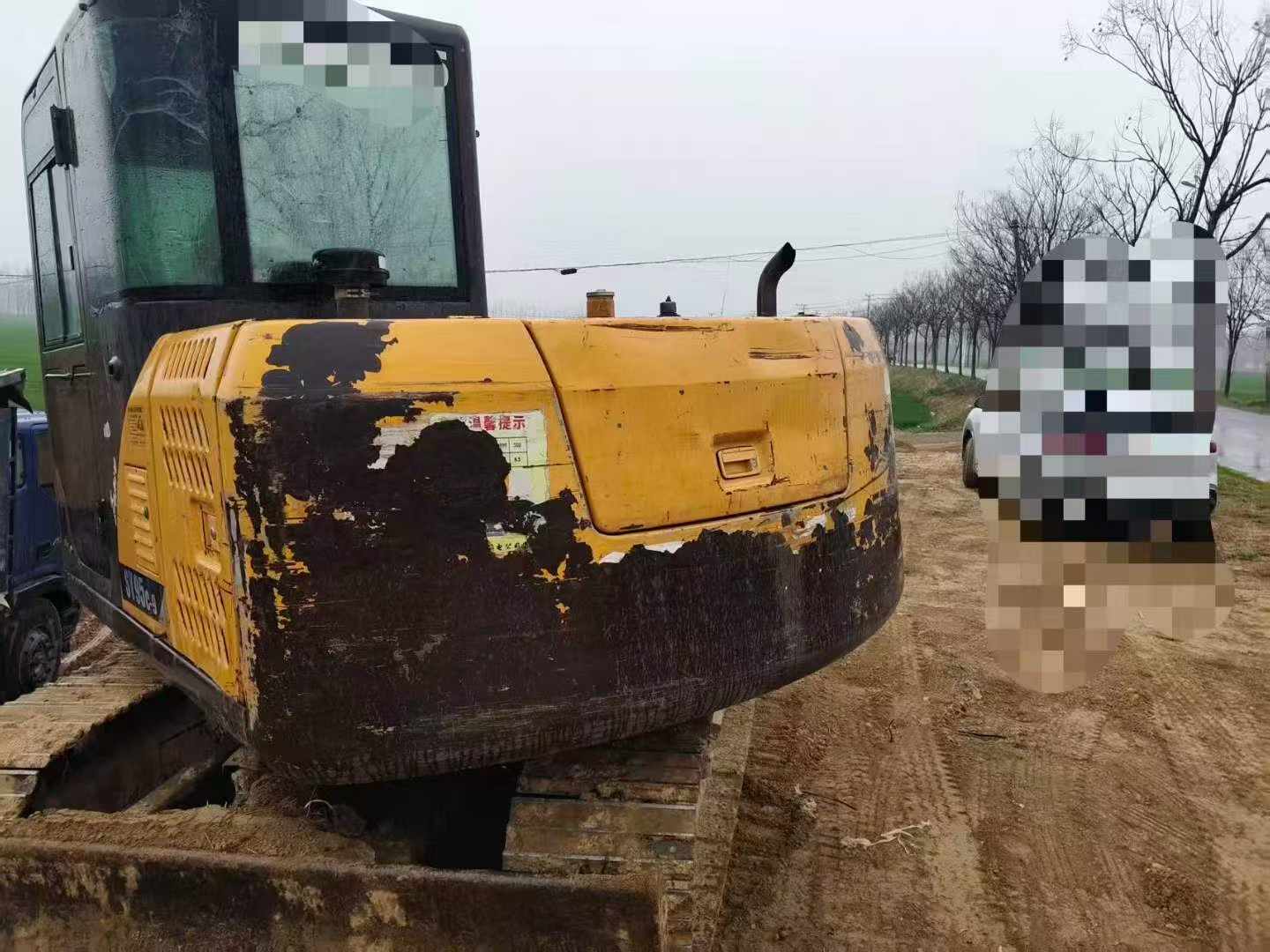 Buy Sany SY75 Used Excavator / 8