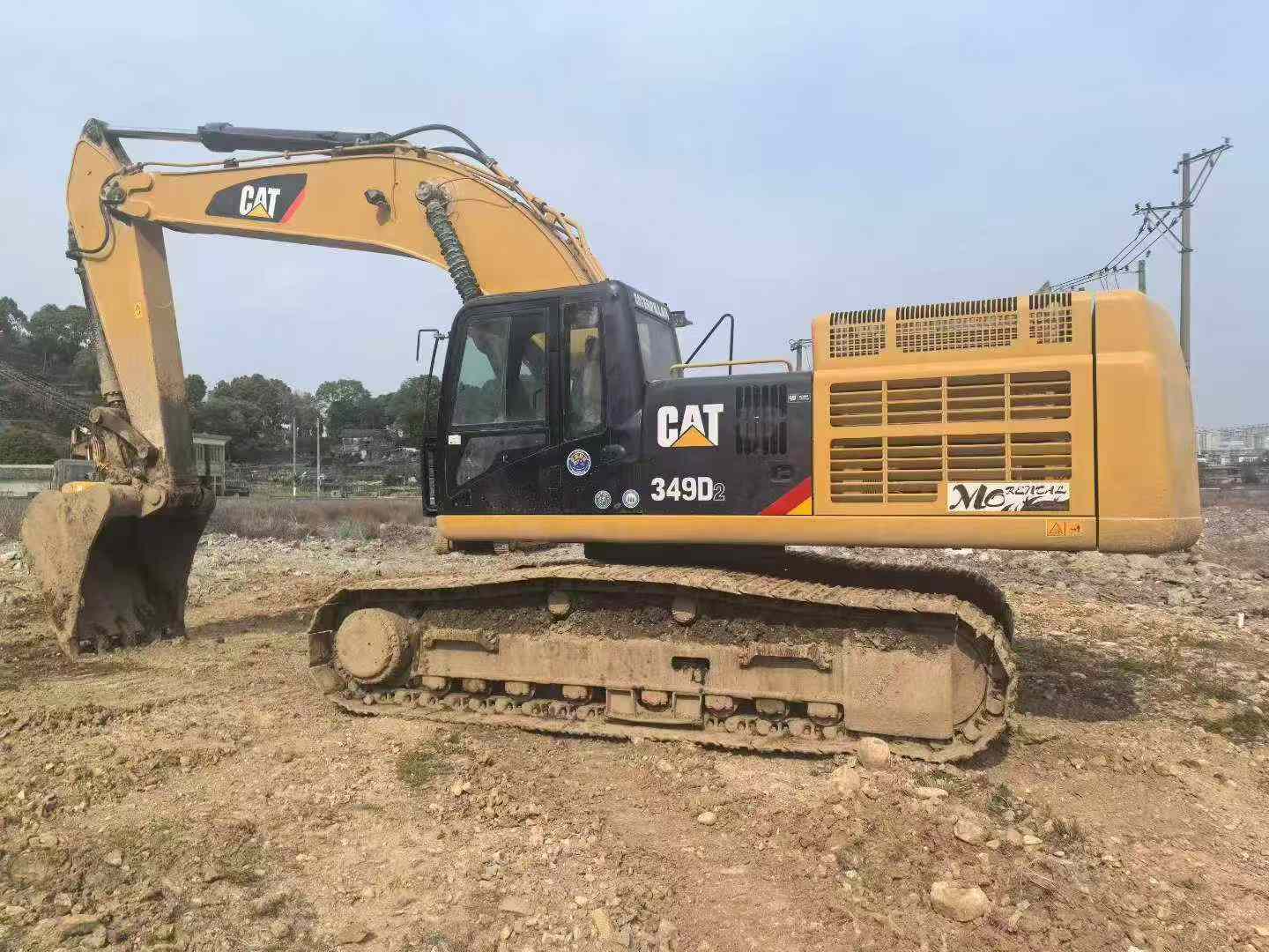 Buy Caterpillar 349E Used Excavator / 6