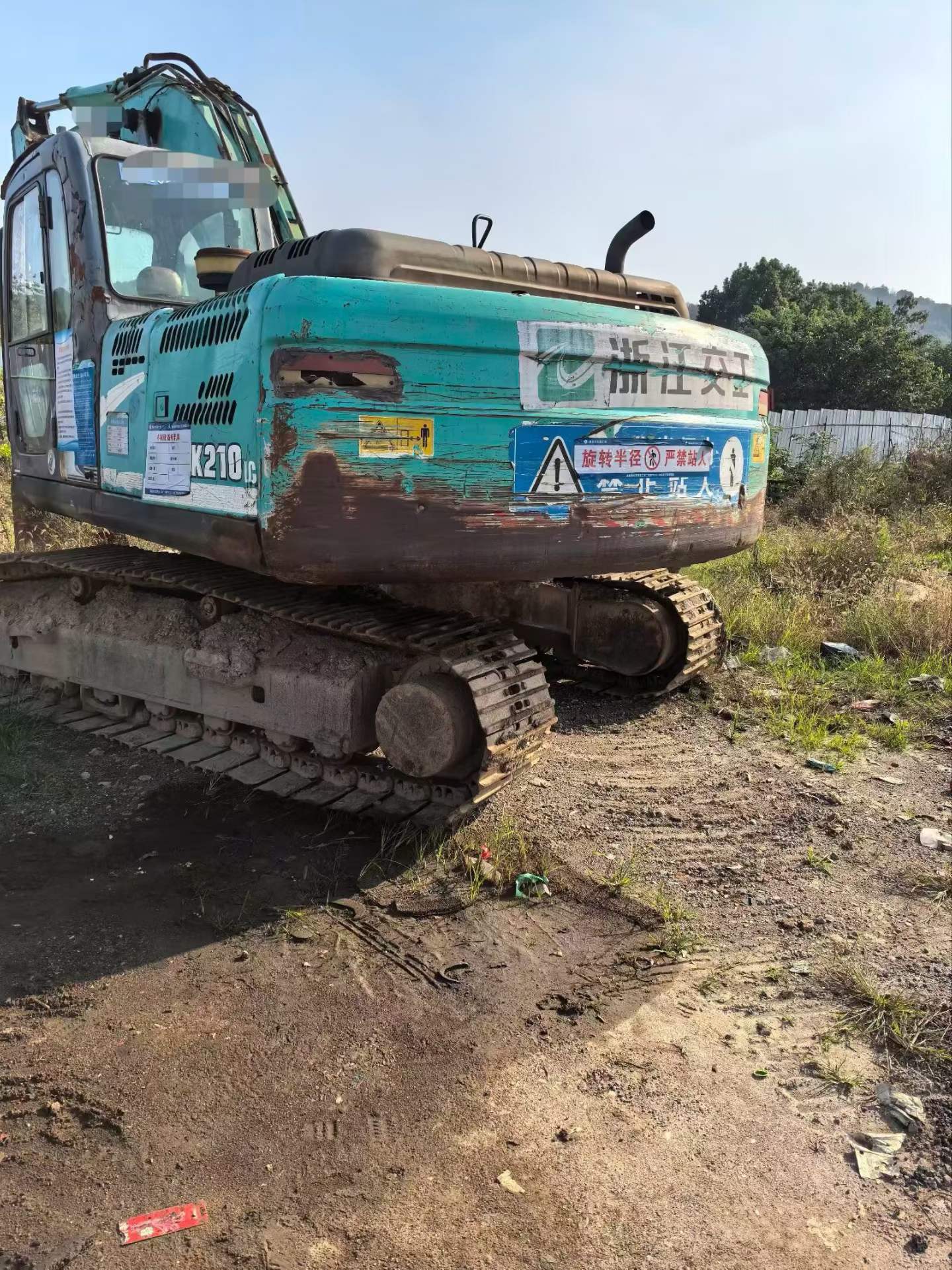 Buy Kobelco SK210-6 Used Excavator / 8