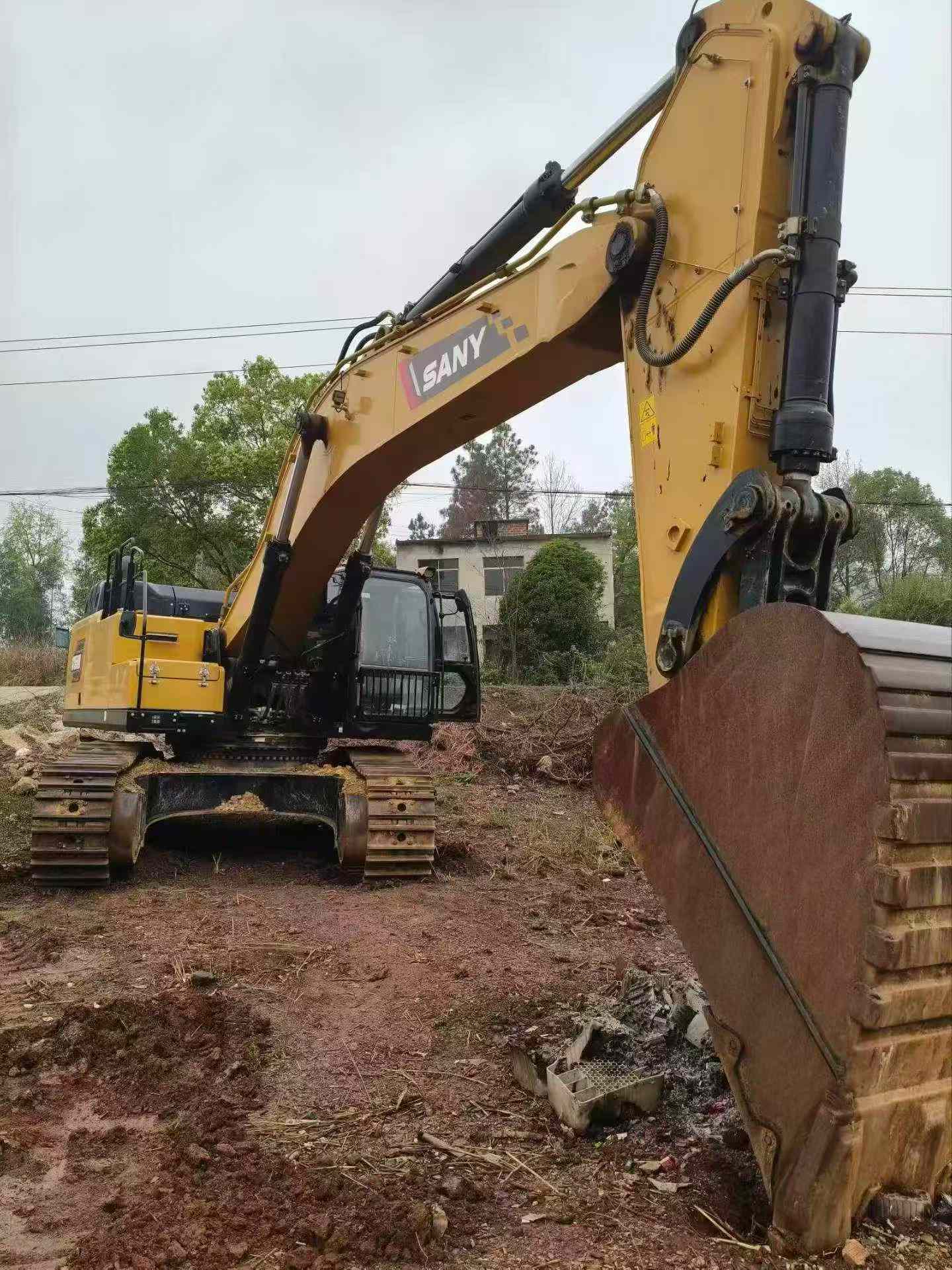 Buy Sany SY550H Used Excavator / 8