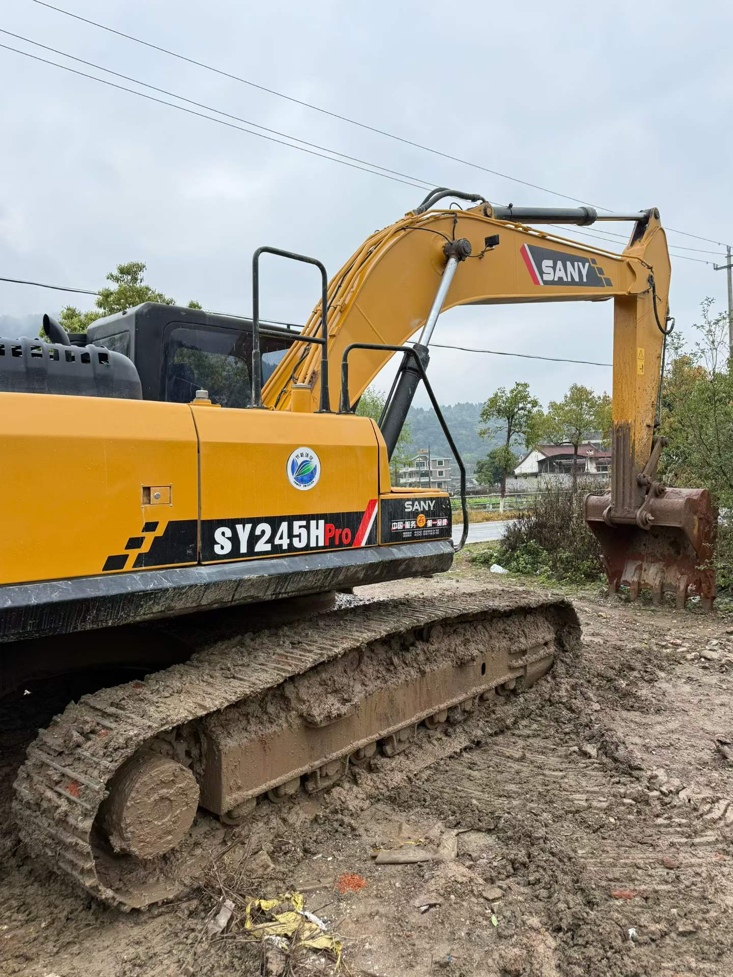 Buy Sany SY245H Used Excavator / 4