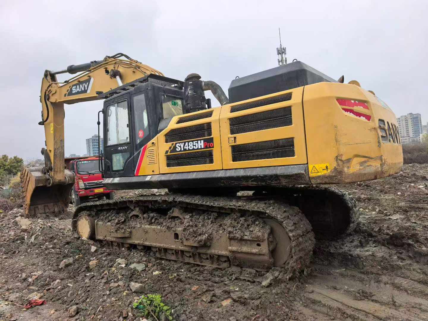Buy Sany SY485C Used Excavator / 5