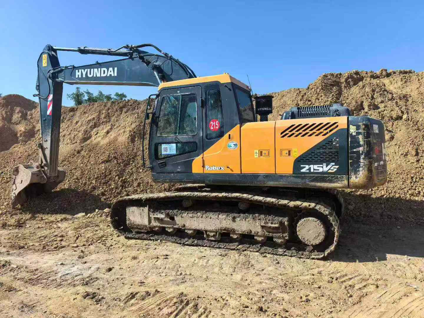 Buy Hyundai R215-7 Used Excavator / 5