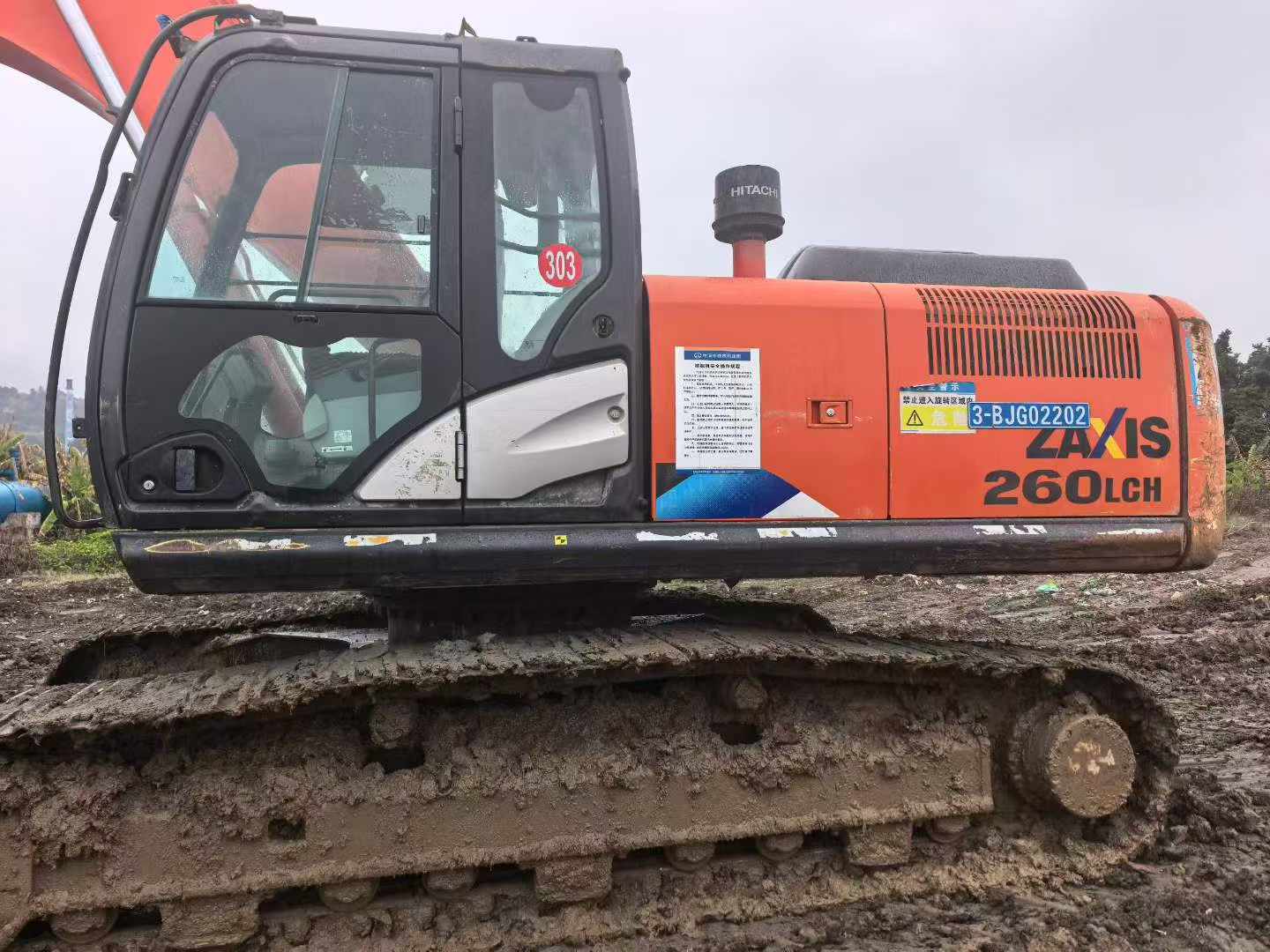 Buy Hitachi ZX260-3G Used Excavator / 8