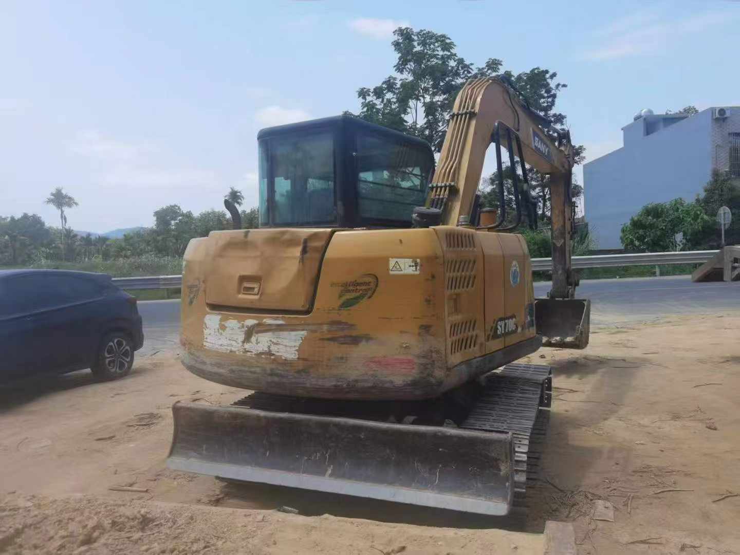 Buy Sany SY70C Used Excavator / 3