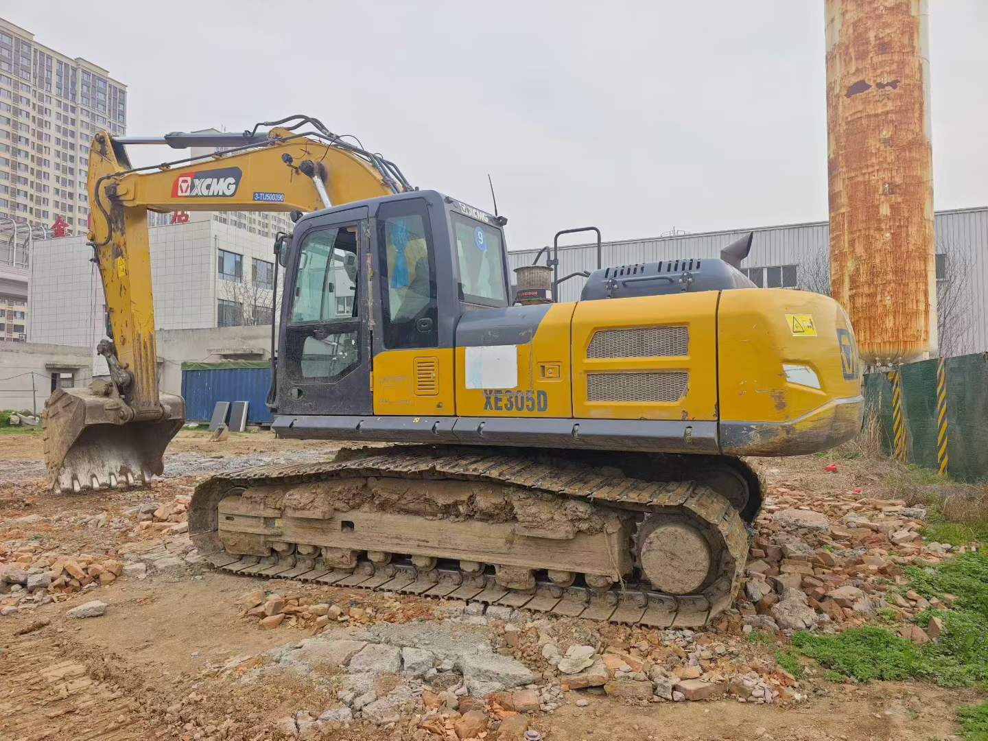 Buy XCMG XE245D Used Excavator / 9