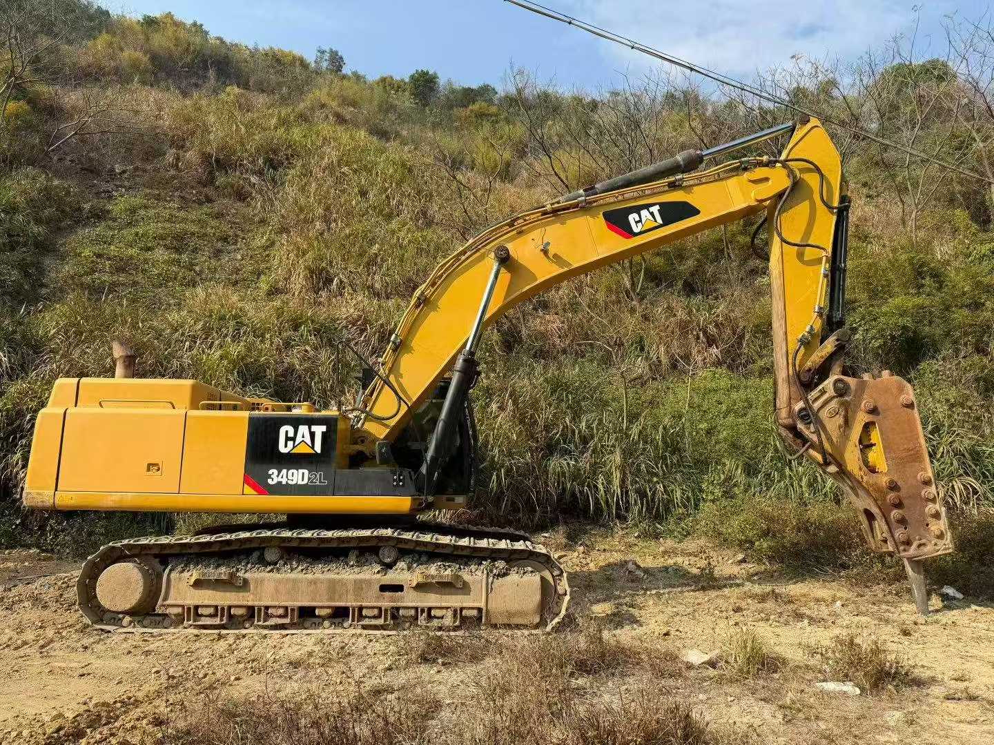 Buy Caterpillar 349E Used Excavator / 2